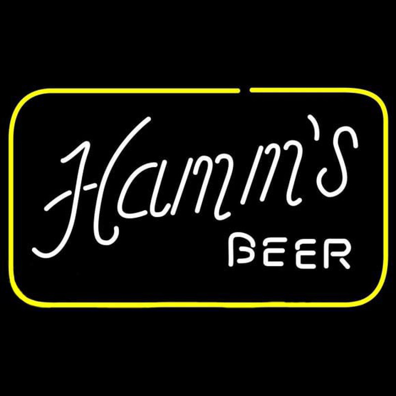 Hamms Square Beer Sign Neonskylt