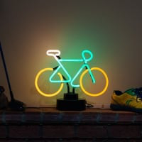 Moutain Bike Desktop Neonskylt
