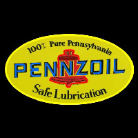 Pennzoil Safe Lubrication Neonskylt