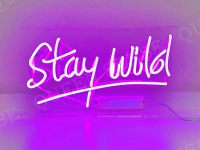 Stay Wild Neonskylt