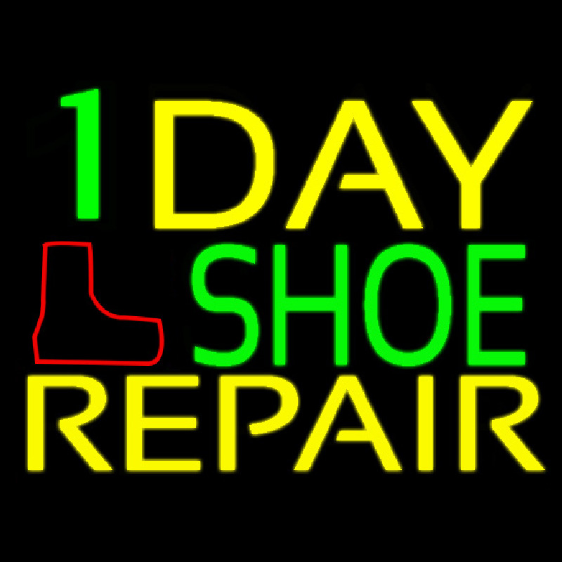 1 Day Repair Neonskylt