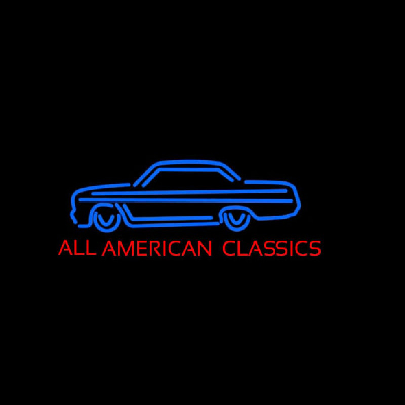 All American Classics Neonskylt