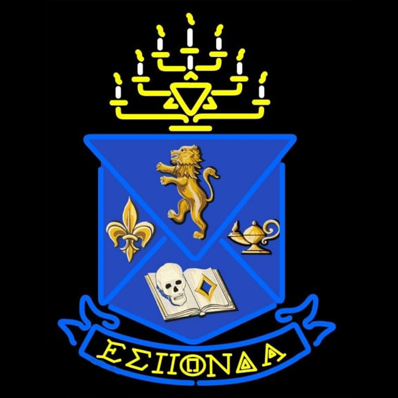 Alpha Epsilon Pi Logo Neonskylt