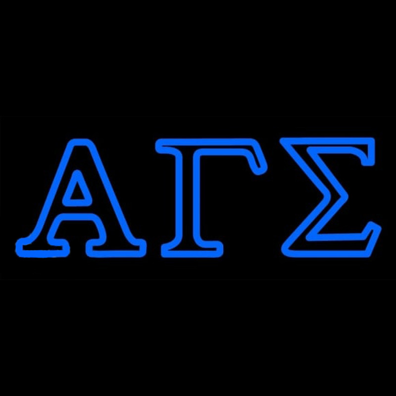 Alpha Gamma Sigma Neonskylt