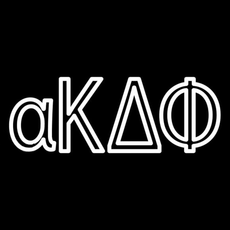 Alpha Kappa Delta Phi Neonskylt