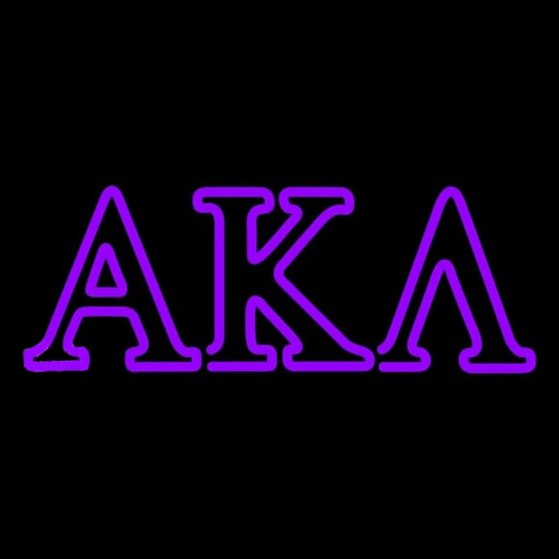 Alpha Kappa Lambda Neonskylt