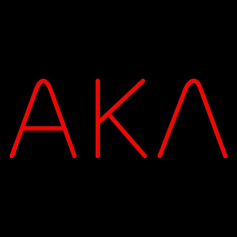 Alpha Kappa Lambda Neonskylt