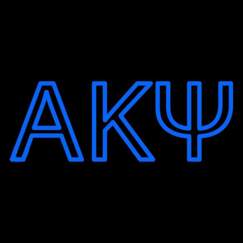 Alpha Kappa Psi Neonskylt