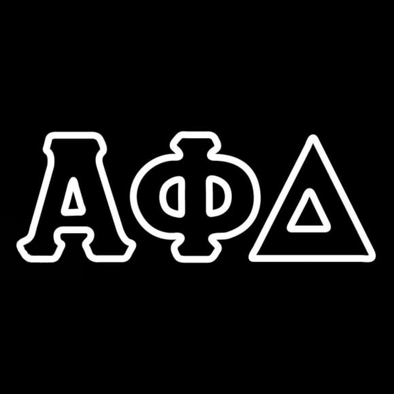 Alpha Phi Delta Neonskylt