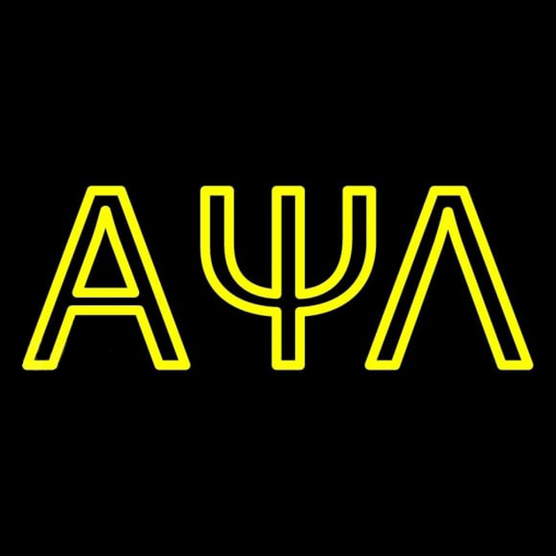 Alpha Psi Lambda Neonskylt