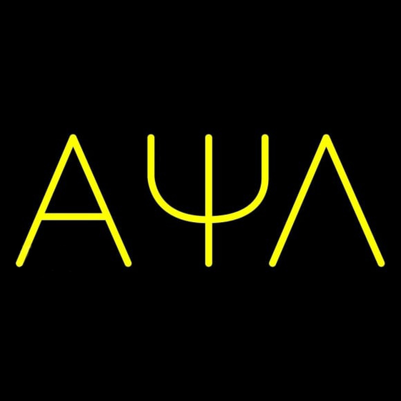 Alpha Psi Lambda Neonskylt