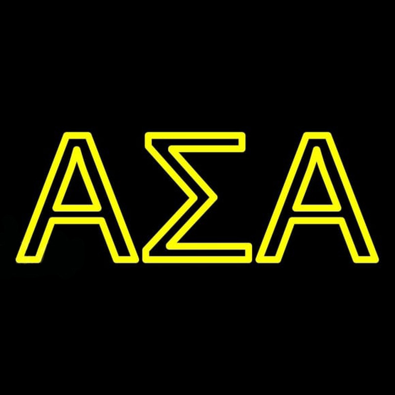 Alpha Sigma Alpha Neonskylt