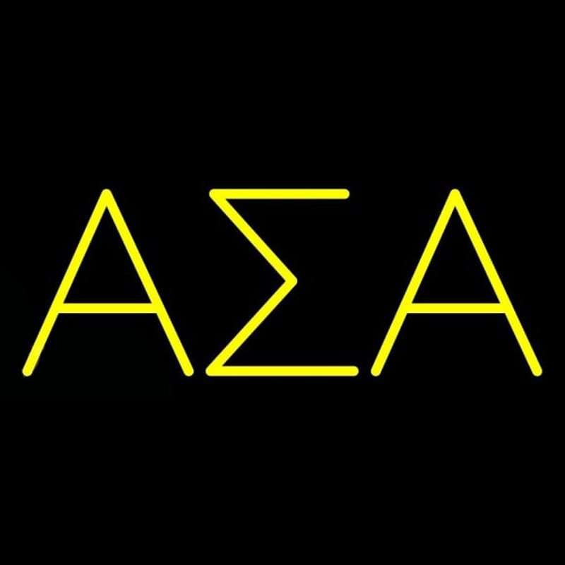 Alpha Sigma Alpha Neonskylt