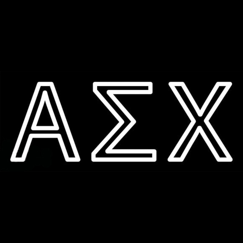 Alpha Sigma Chi Neonskylt