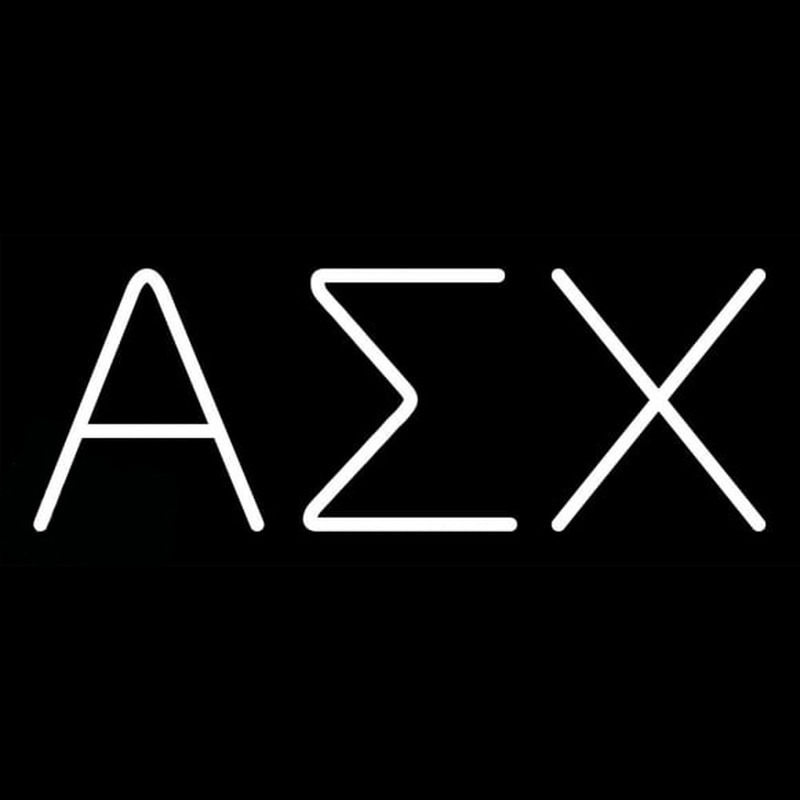 Alpha Sigma Chi Neonskylt