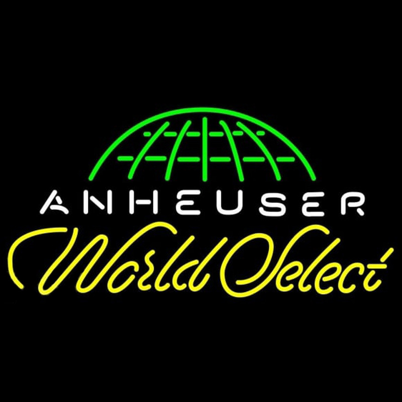 Anheuser World Select Neonskylt