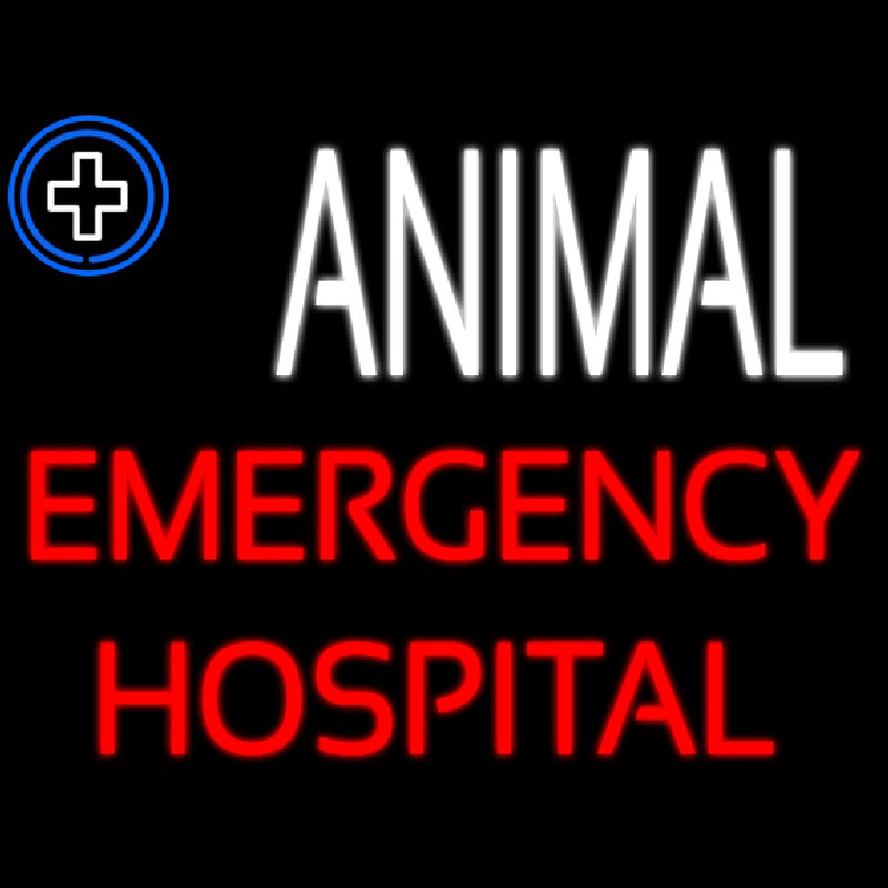 Animal Emergency Hospital Neonskylt