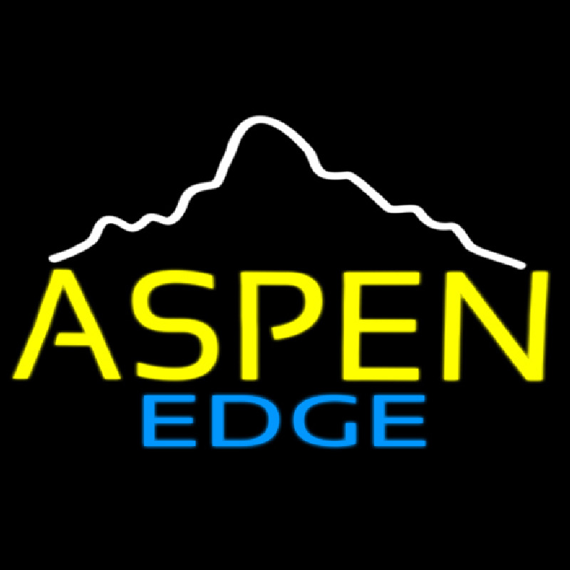 Aspen Edge Neonskylt