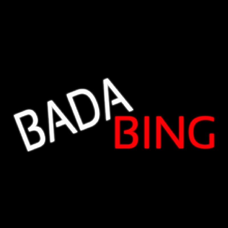 Bada Bing Neonskylt