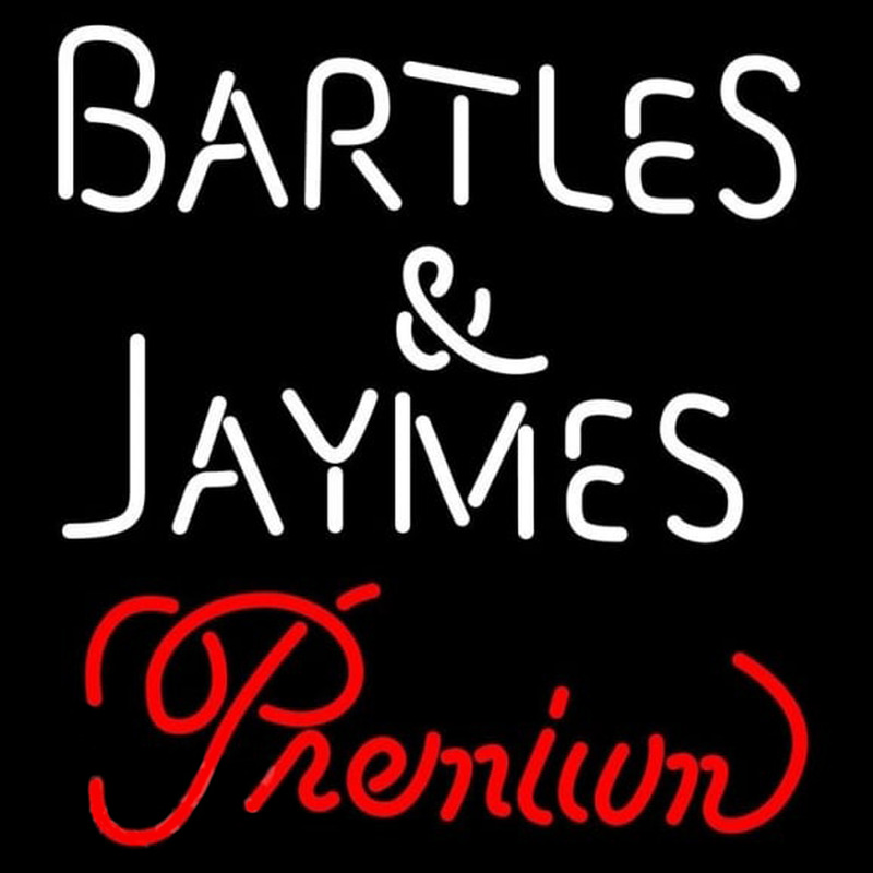 Bartles Jaymes Premium Neonskylt