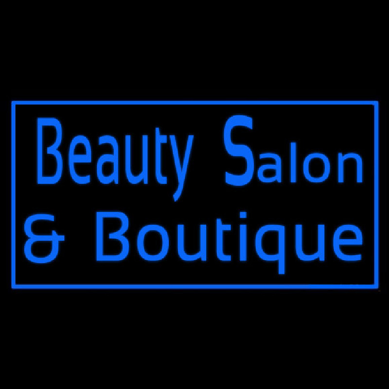 Beauty Salon And Boutique Neonskylt