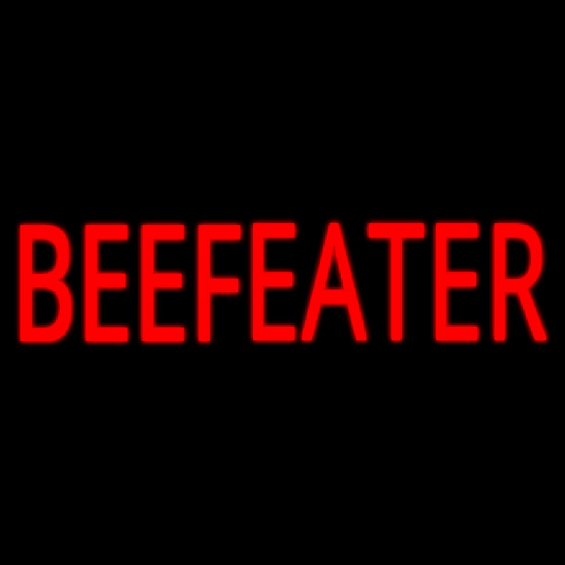 Beefeater Neonskylt