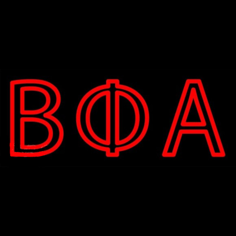 Beta Phi Alpha Neonskylt