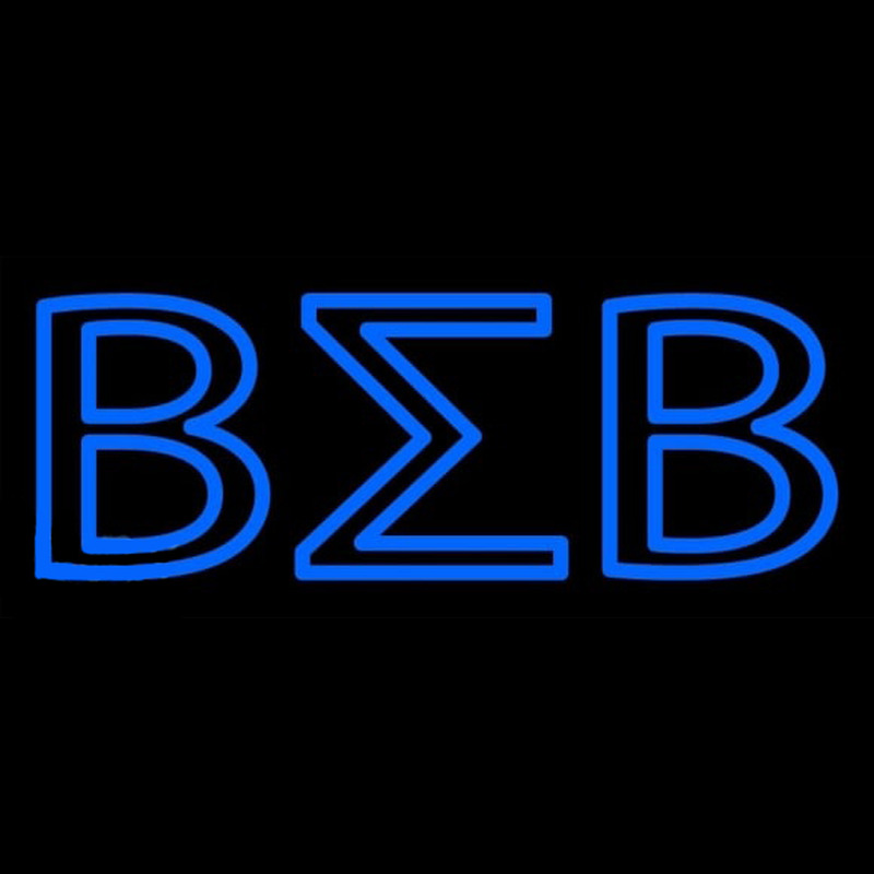 Beta Sigma Beta Neonskylt