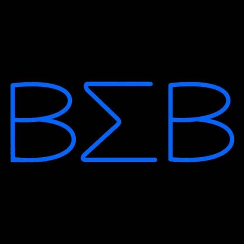 Beta Sigma Beta Neonskylt