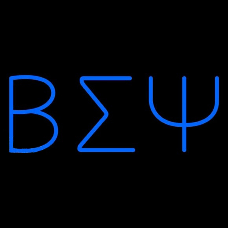 Beta Sigma Psi Neonskylt