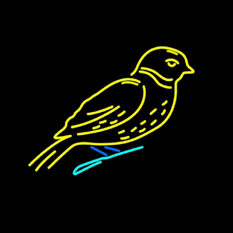 Birds Logo Neonskylt