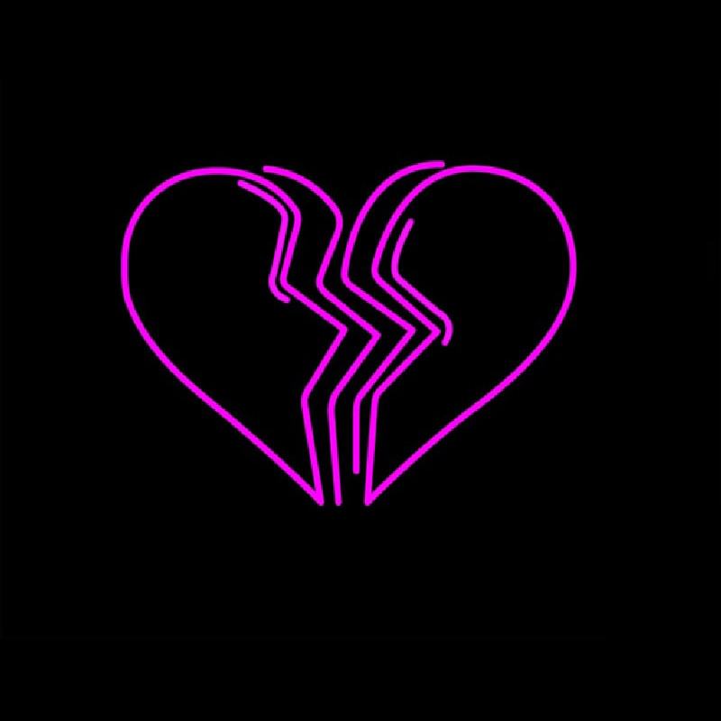 Blog Heart Neonskylt