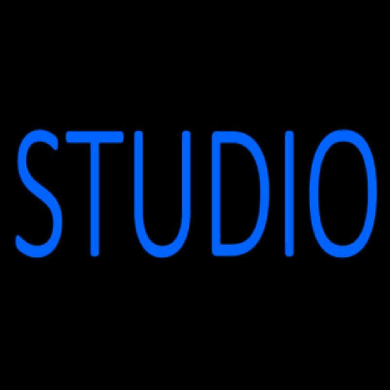 Blue Studio Neonskylt