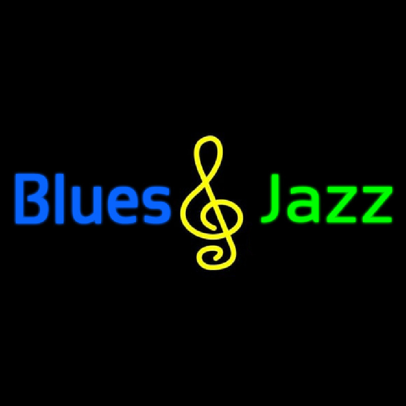 Blues Jazz Neonskylt