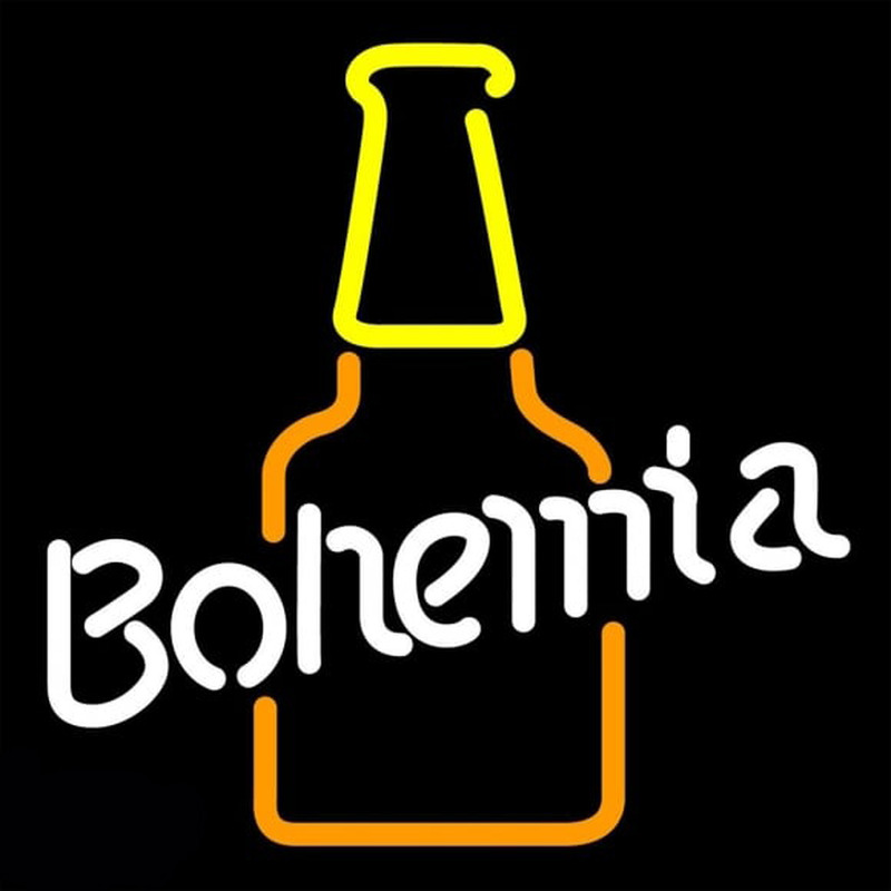 Bohemia Bottle Neonskylt