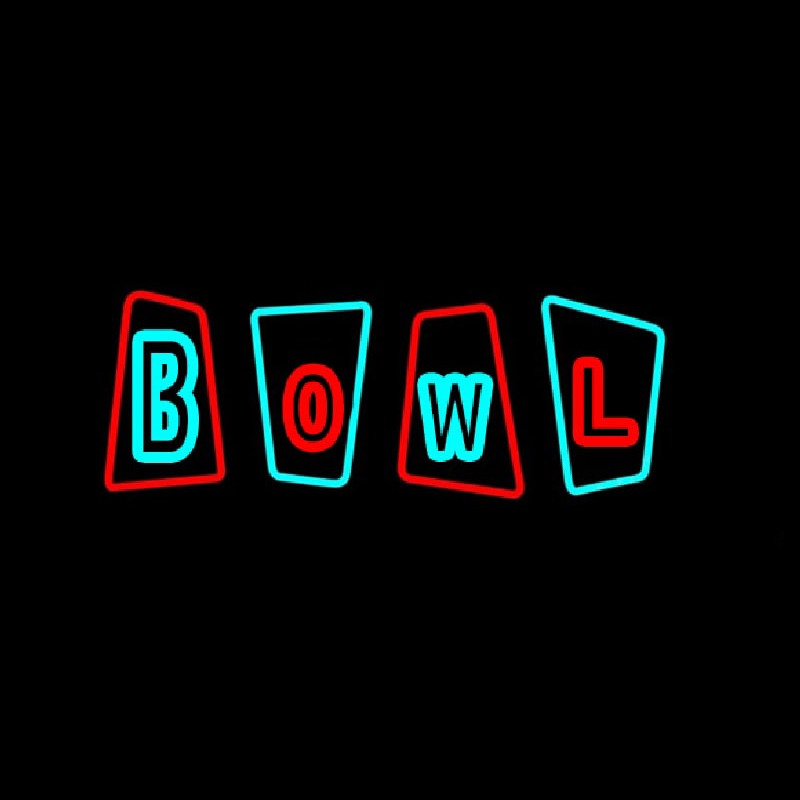 Bowl Neonskylt