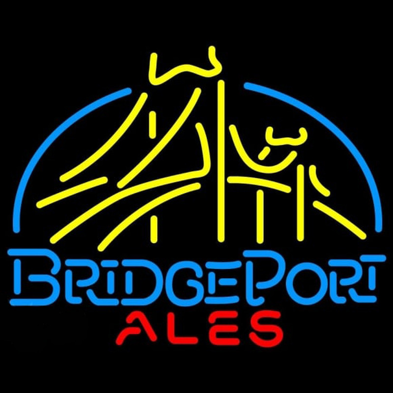 Bridgeport Ales Bridge Neonskylt