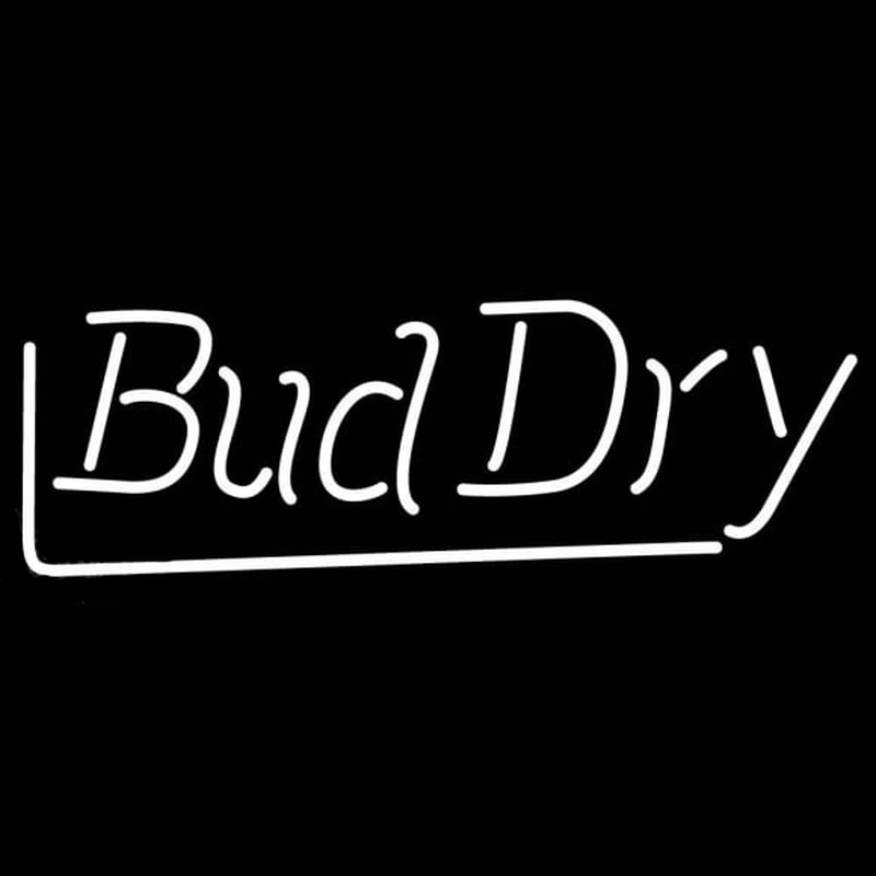 Bud Dry Beer Sign Neonskylt