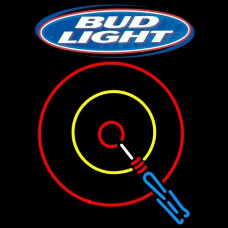 Bud Light Darts Beer Sign Neonskylt