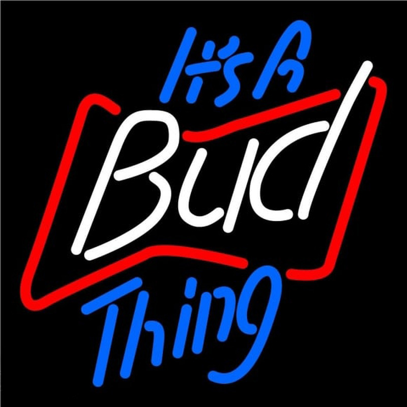 Budweiser Its A Bud Thing Beer Sign Neonskylt