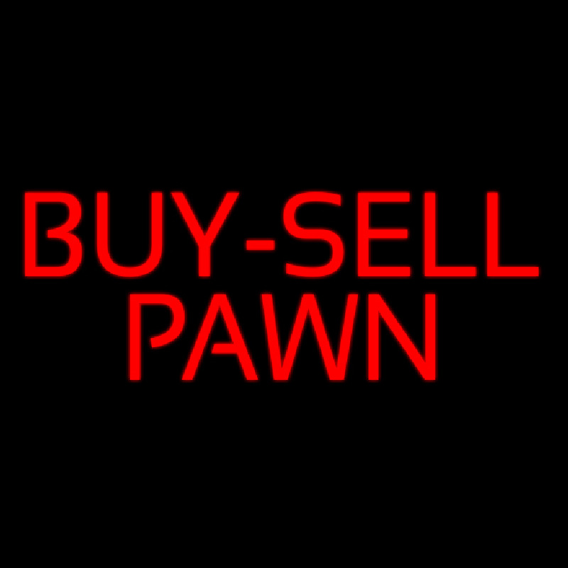 Buy Sell Pawn Neonskylt