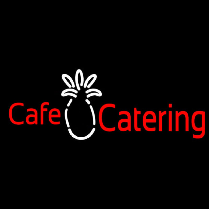 Cafe Catering Neonskylt