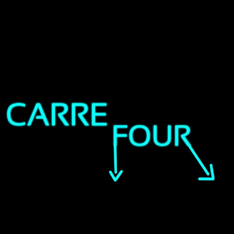 Carre Four Neonskylt