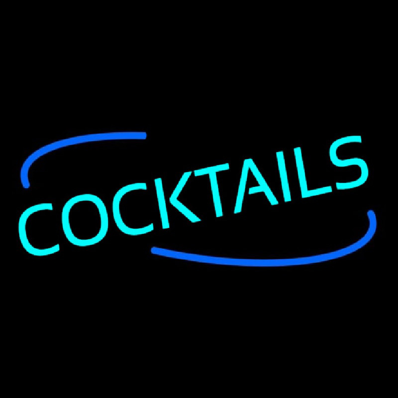 Cocktails Neonskylt