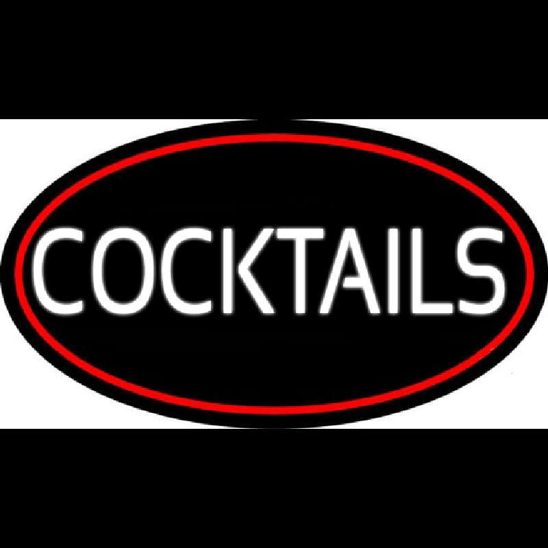 Cocktails Neonskylt