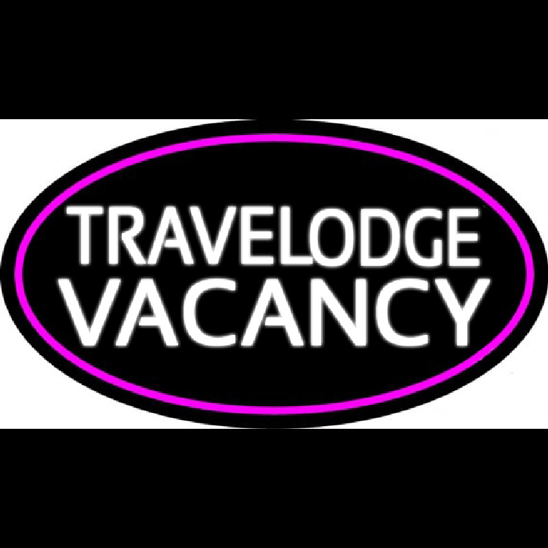 Custom Travelodge Vacancy Neonskylt