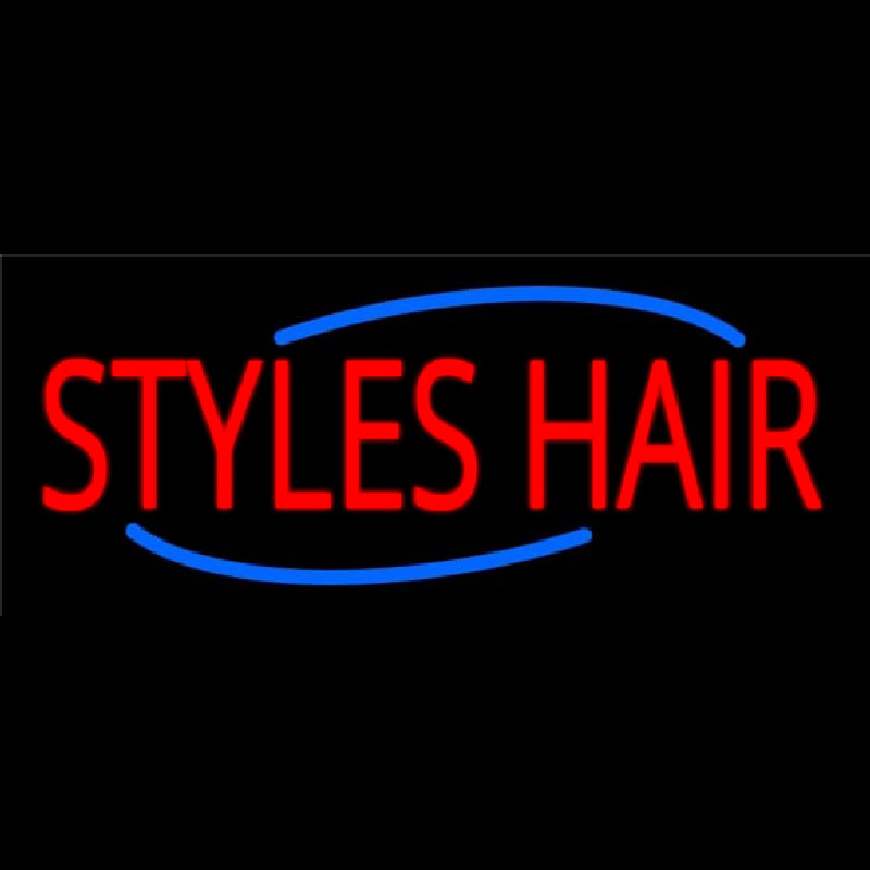 Deco Styles Hair Neonskylt