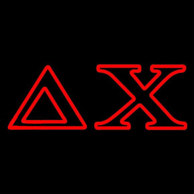 Delta Chi Neonskylt