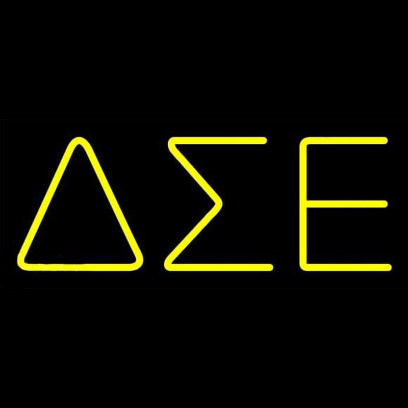 Delta Sigma Epsilon Neonskylt