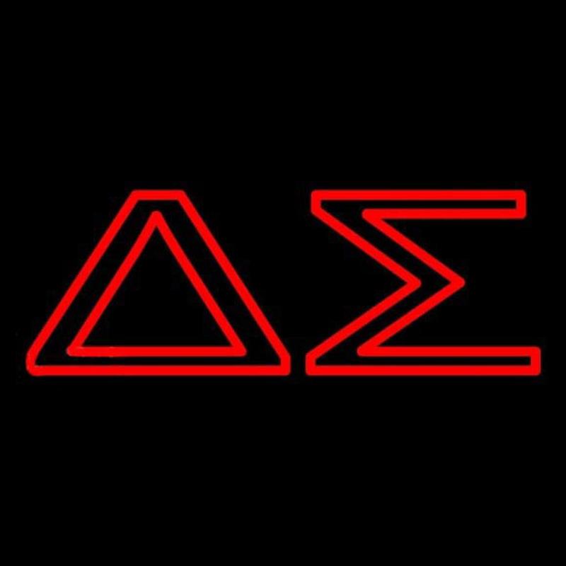 Delta Sigma Neonskylt